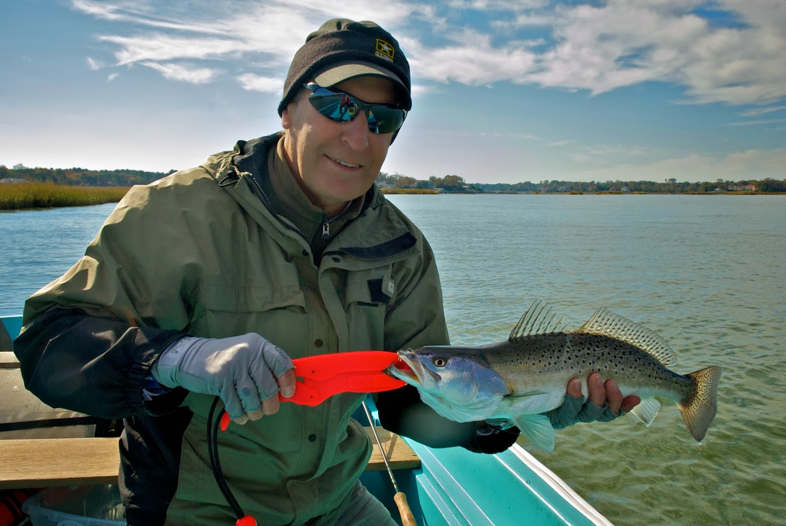 Sweet and Salt Speckled Trout Fishing in the Lynnhaven River